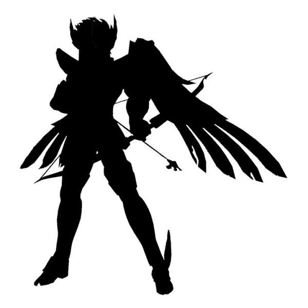 动漫人物剪影，科技与艺术交融的创意杰作